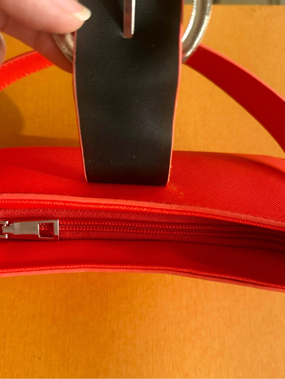 Red Shoulder Mini Bag . Customized - Picture 7 of 10